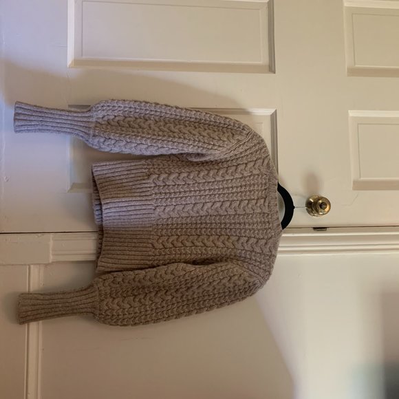 Cream Doen Alpaca Wool Sweater - Picture 3 of 3